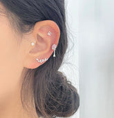ソフトピンク(ピアス/ピアッシング) Piercing bling moon